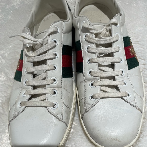 COPY - GUCCI Men’s Shoes New Ace Bee Embroidered … main image 5